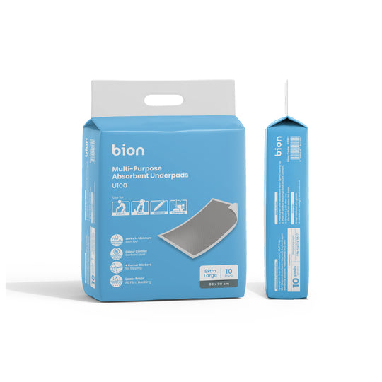 Bion Multi-Purpose Absorbent Underpads U100